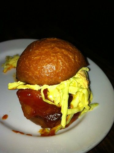 Pork belly sandwich at Animal