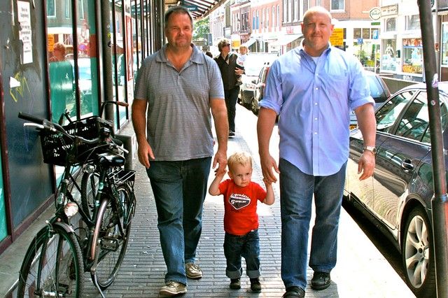 Walking home from the market