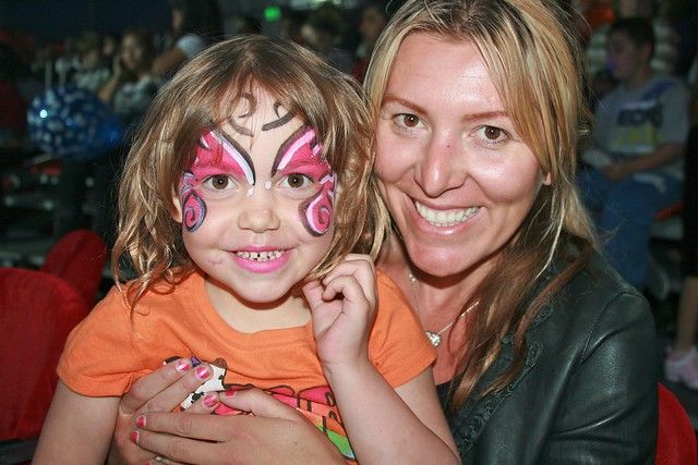 Kate with our nanny, Jana