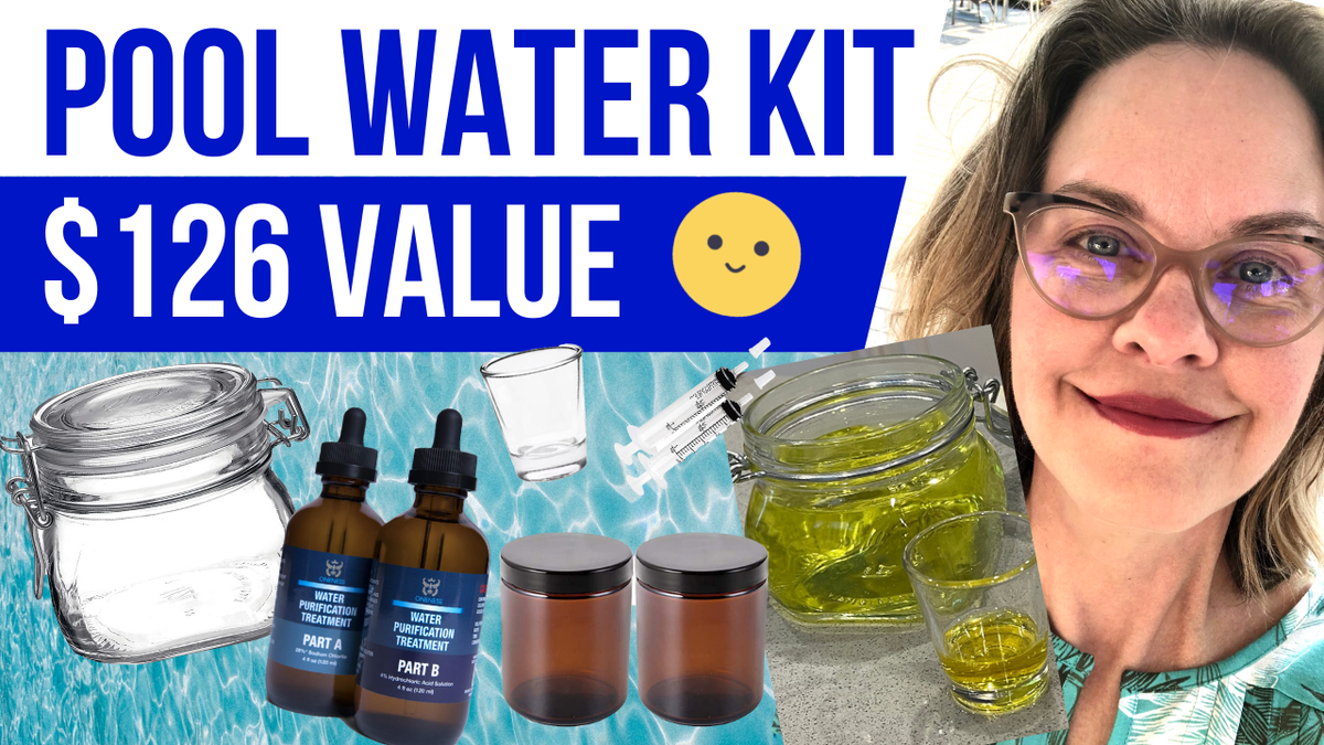 New Giveaway: Win A Pool Water Kit ($126 Value)