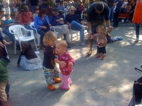 Kate Dancing at the Farmer’s Market