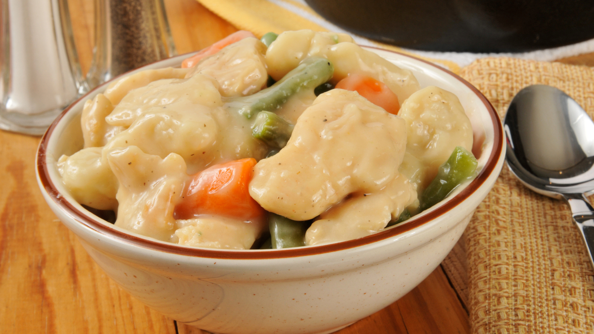 Homemade Chicken & Dumplings