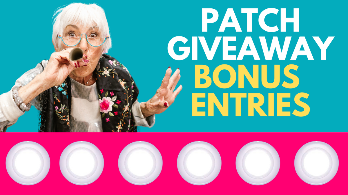 Patches Giveaway: Bonus Entries