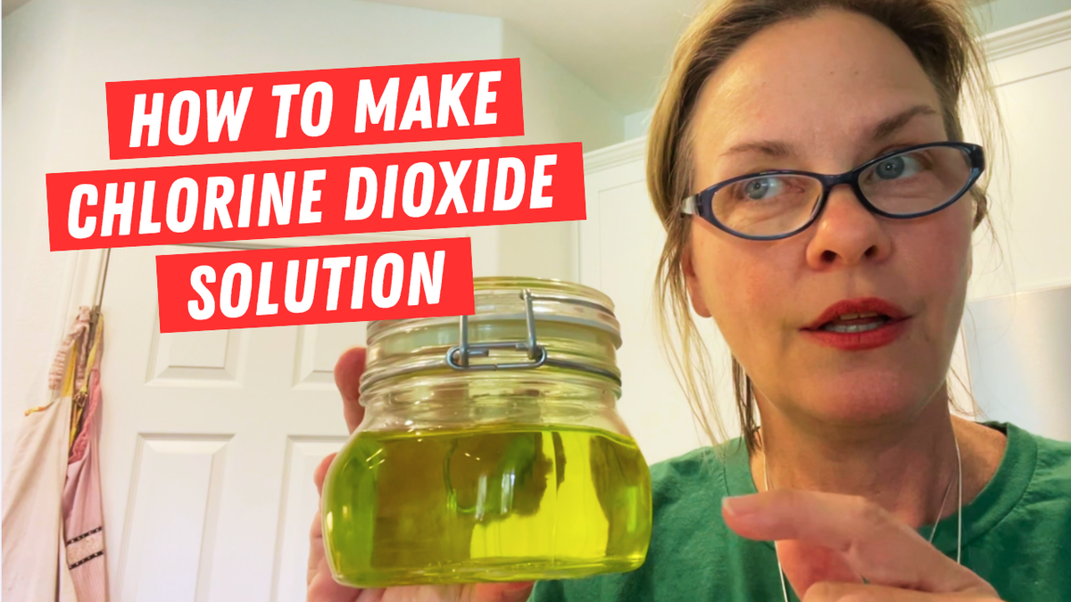 How to Make Chl0rine Di0xide Soluti0n or "Pool Water" (Sample Lesson from Detox & Heal)