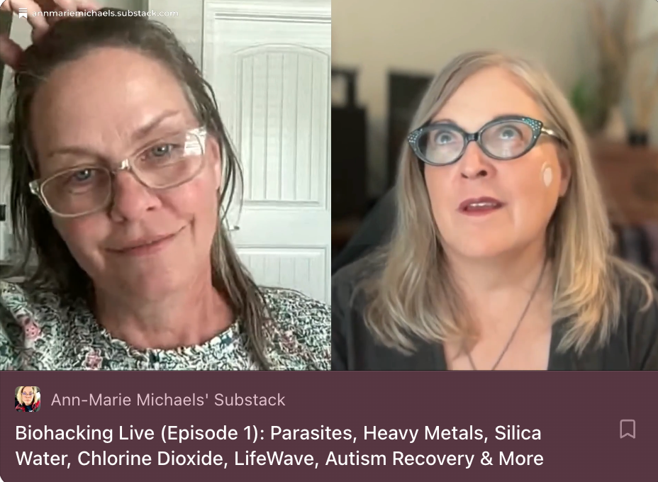 Biohacking Live Episode 1: Parasites, Heavy Metals, Silica Water, Chlorine Dioxide, LifeWave, Autism Recovery and More