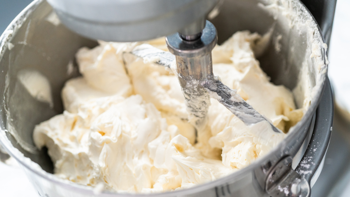 Real Buttercream Frosting Made with Butter and Cream