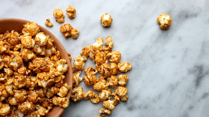 Holiday Honey Caramel Corn