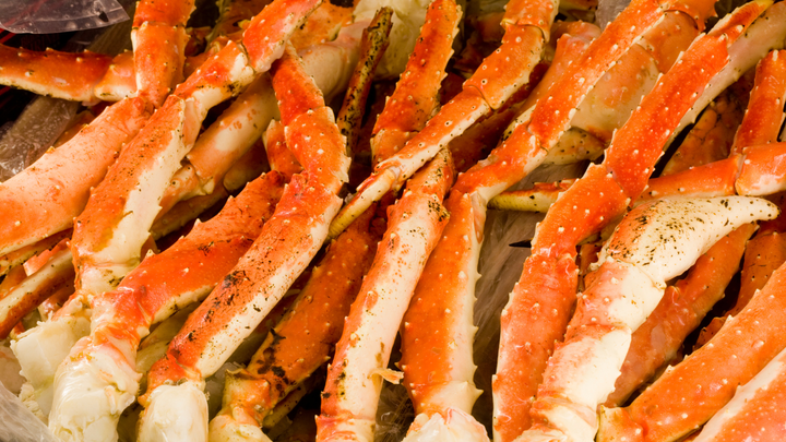 King Crab Legs with Drawn Butter