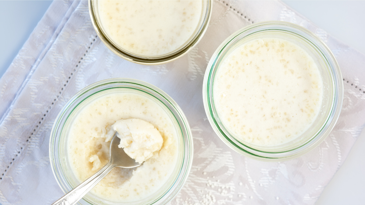 Coconut Milk Tapioca Pudding