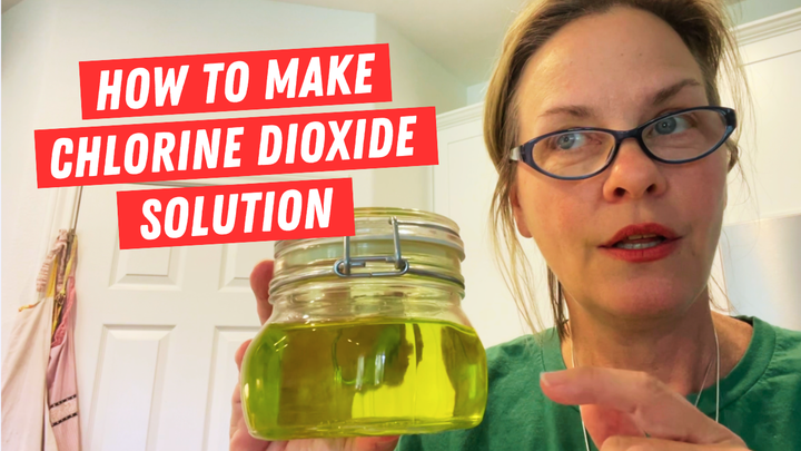 How to Make Chl0rine Di0xide Soluti0n or "Pool Water" (Sample Lesson from Detox & Heal)
