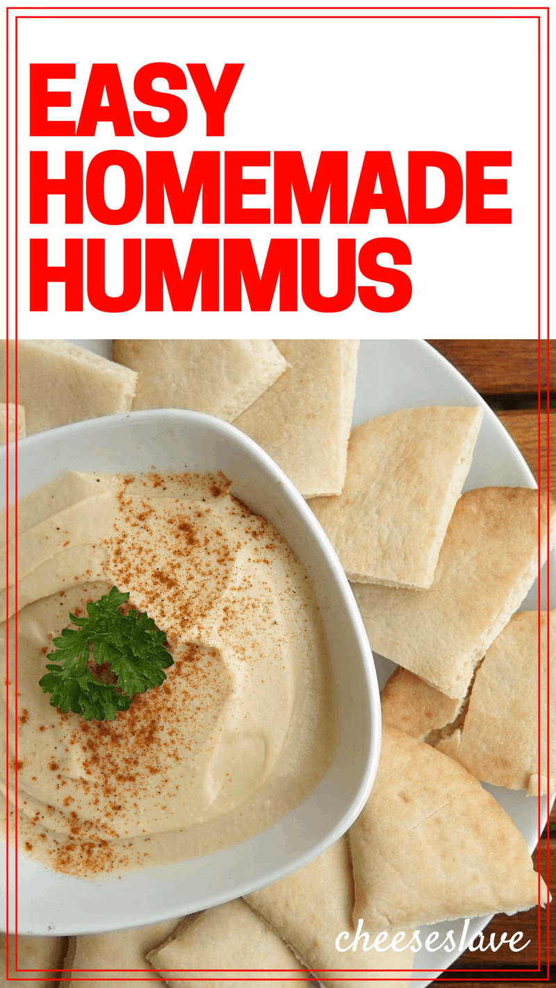 Easy Homemade Hummus