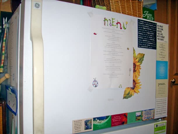 Weekly Menu