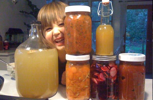 Cultured stuff and my kid.