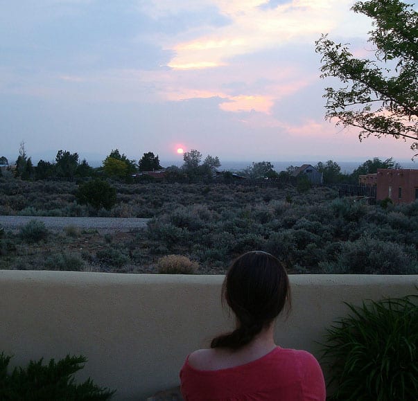 Megh's spectacular view