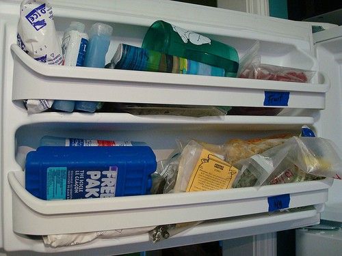 Freezer packs and cheese-making cultures