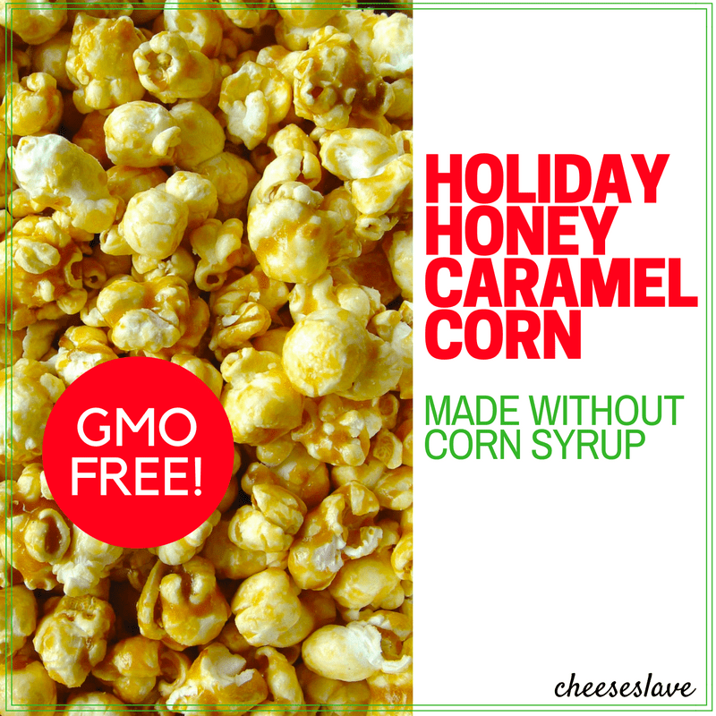 Holiday Honey Caramel Corn
