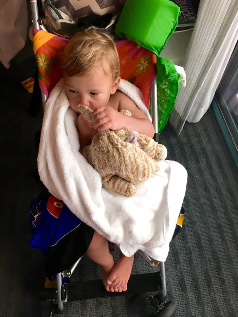 California Homeschool Conference: HSC 2016 -- Tired after swimming