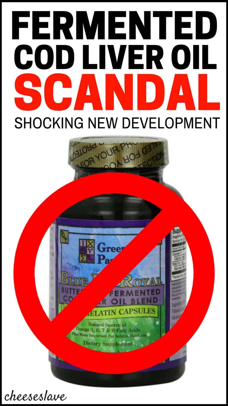 Fermented Cod Liver Oil Scandal