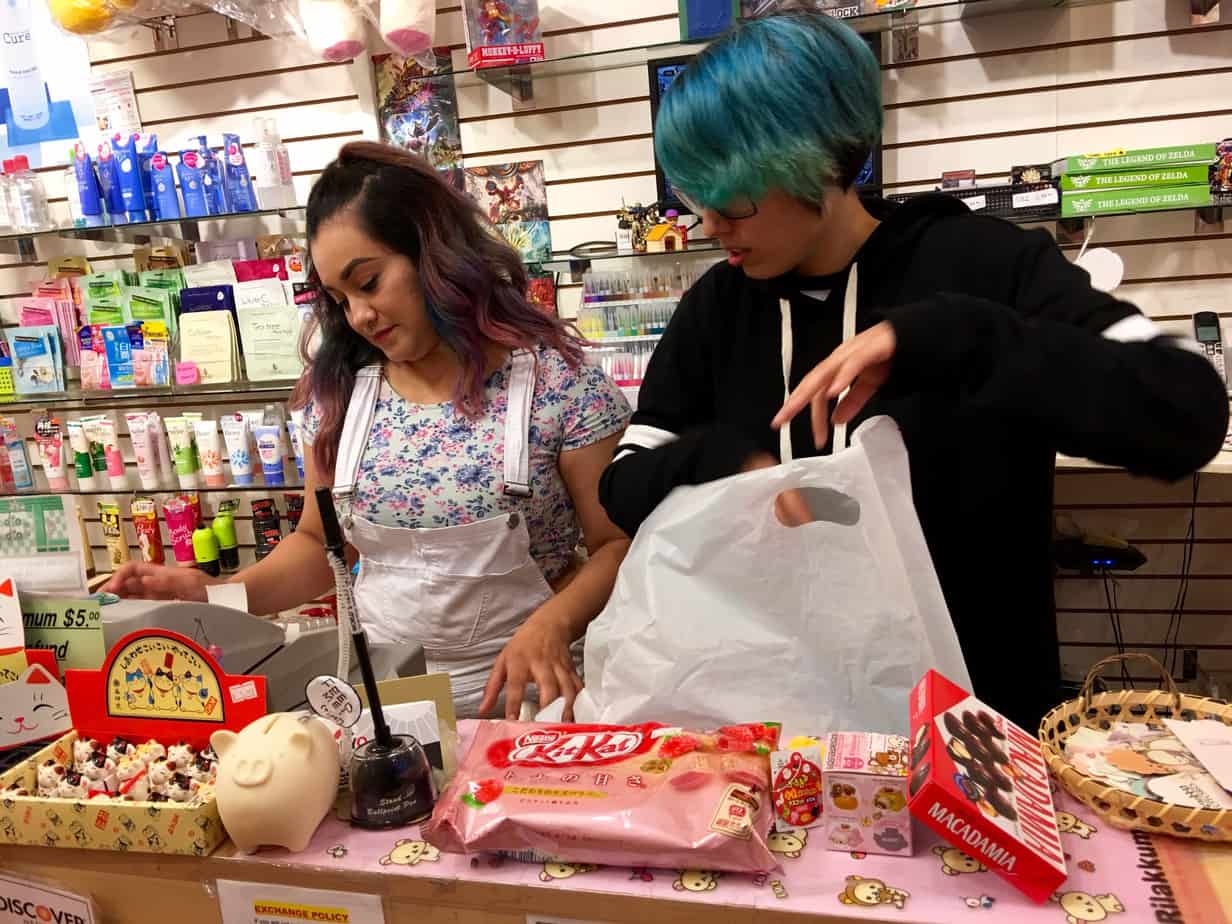 unschooling-a-day-in-the-life-japanese-store-checkout