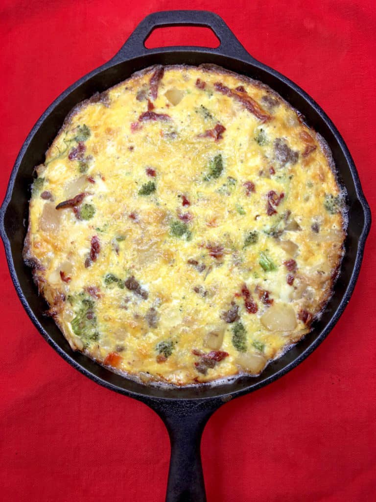 Kitchen Sink Frittata 