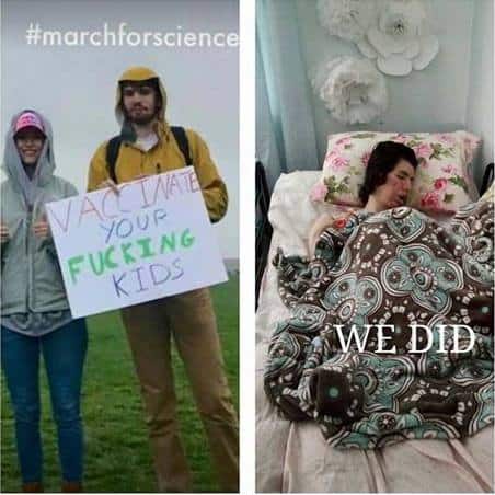 March for Science Vaccines