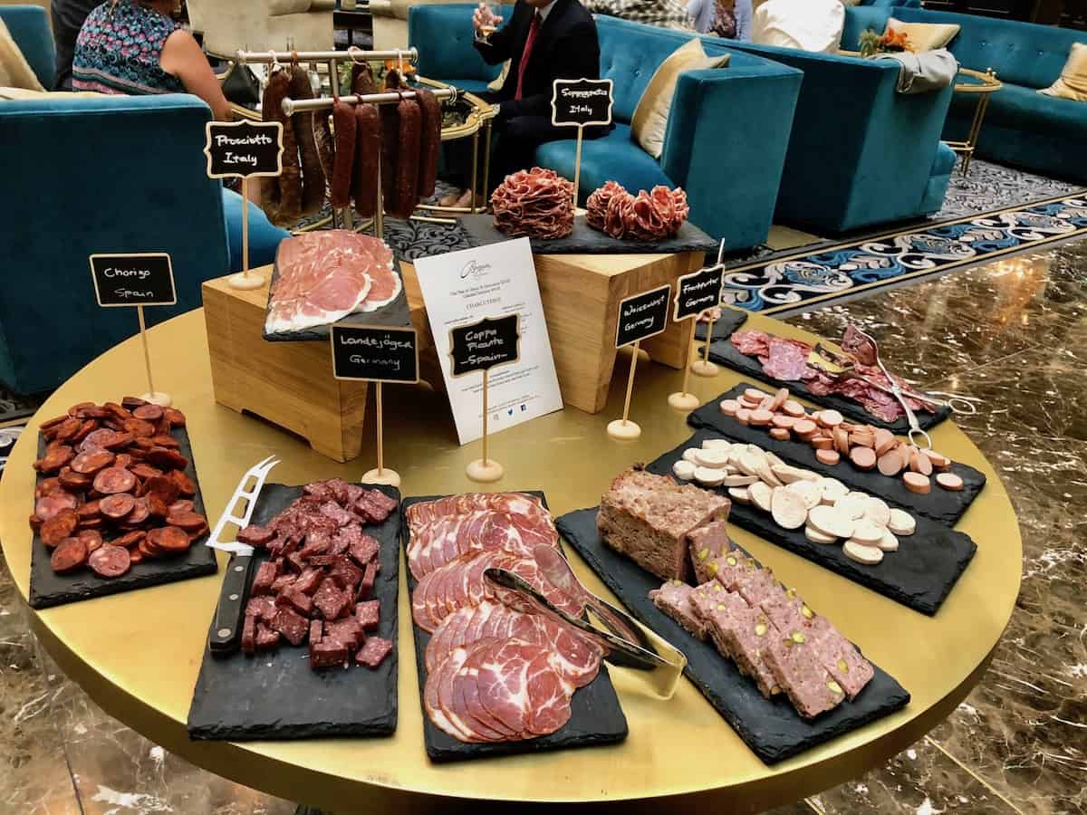 Charcuterie at Benjamin Bar, Trump Hotel, DC