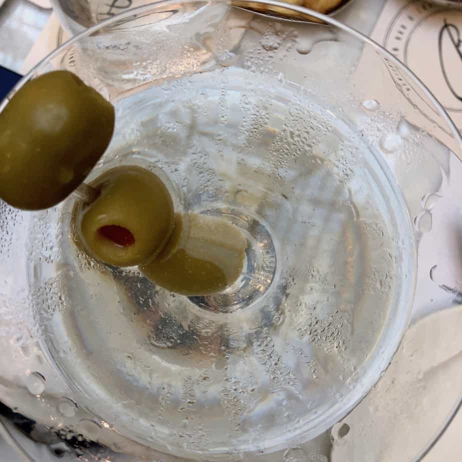 My Martini at Benjamin Bar & Lounge