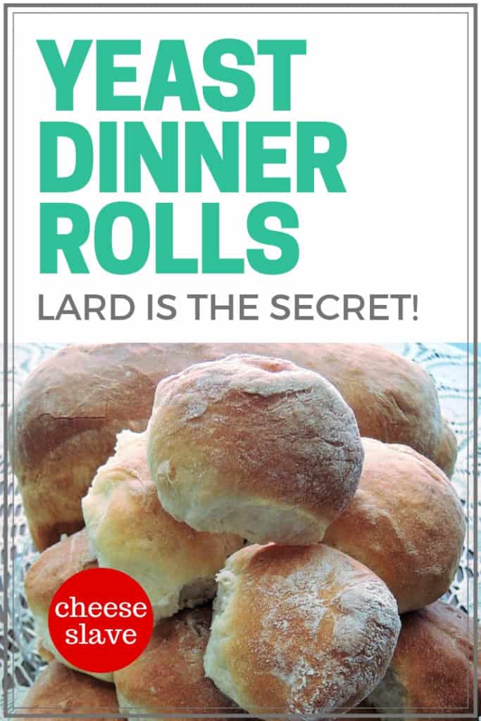 Sprouted Flour Yeast Rolls Made with Lard