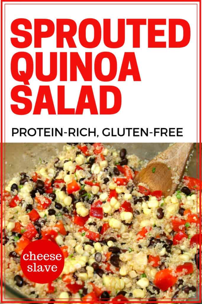 Sprouted Quinoa Salad