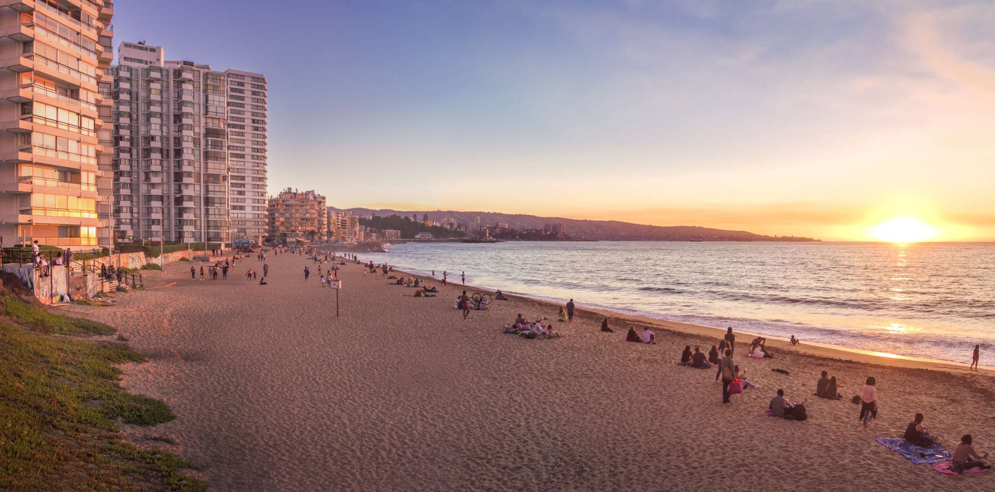 Acapulco beach in Viña del Mar