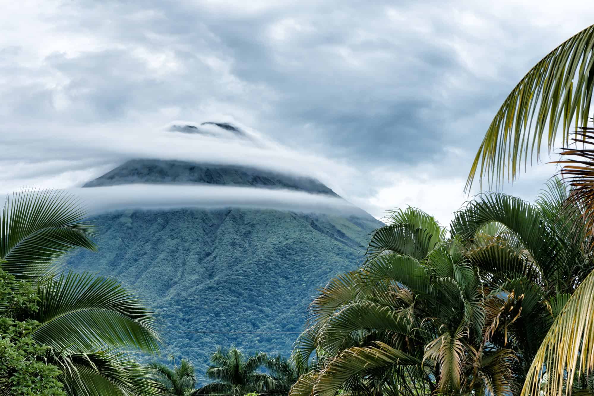 The Volcano dominates all the views in the Arenal area 