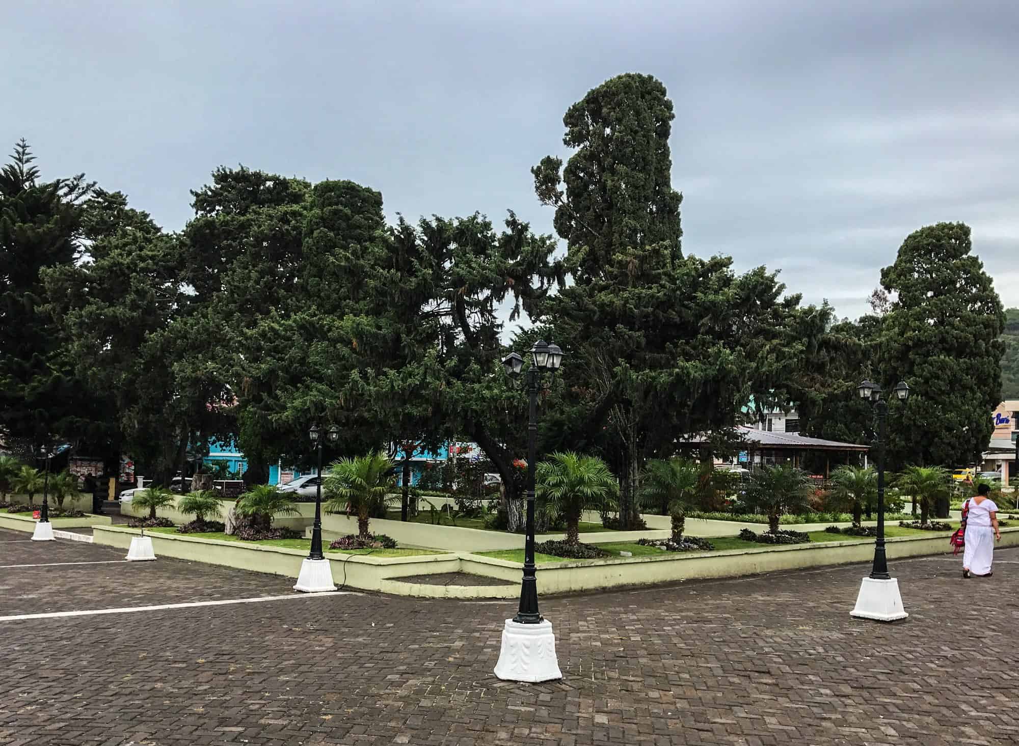 Boquete's central park