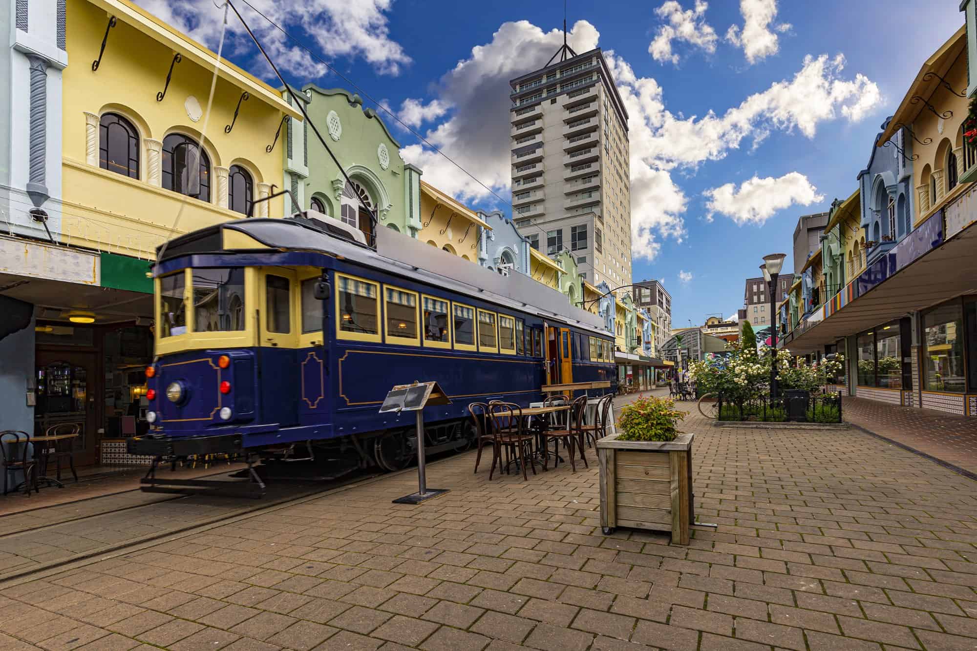 South Island. Christchurch in Canterbury Region.