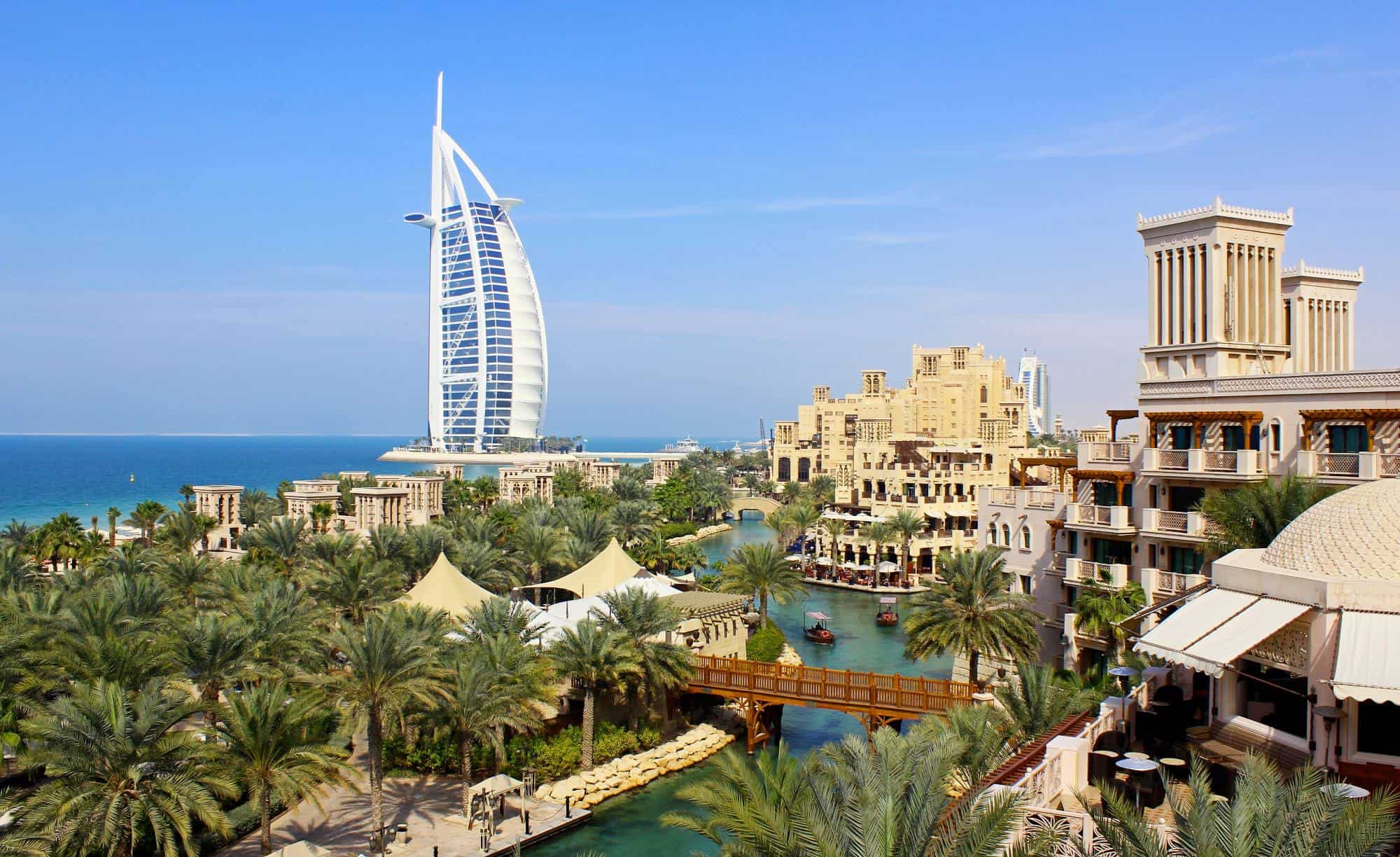 Dubai view from a drone