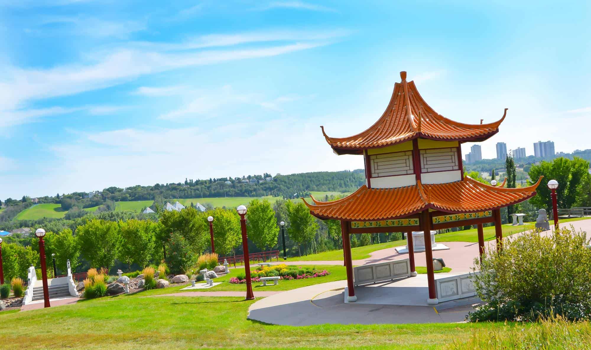 Chinese Gardens in Edmonton