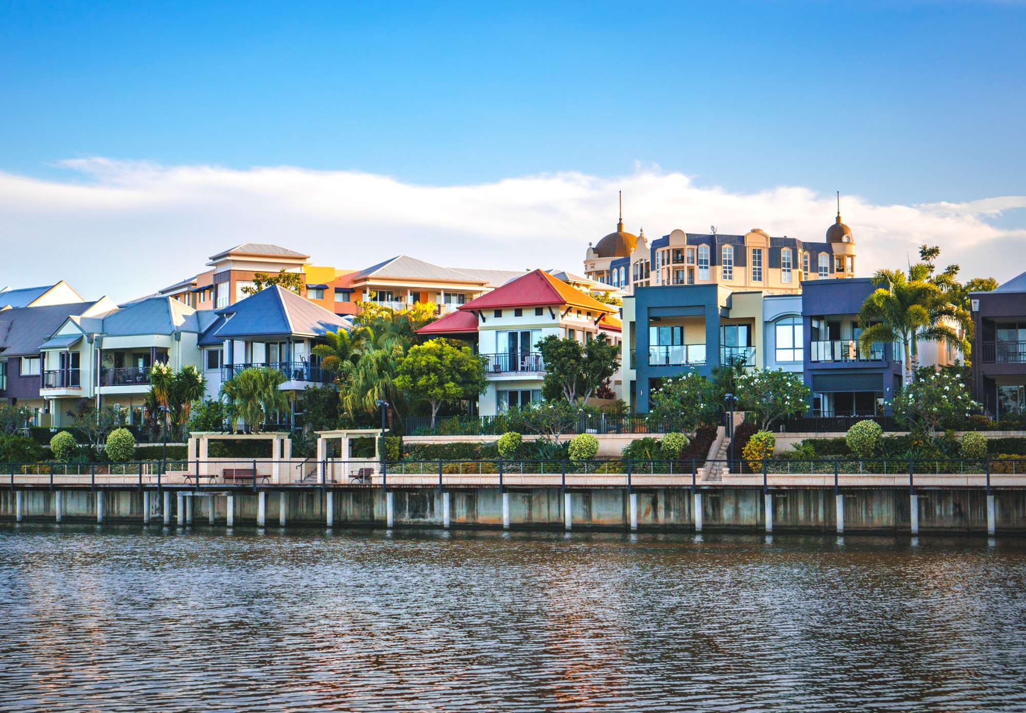 Emerald Lakes residences, the Gold Coast.