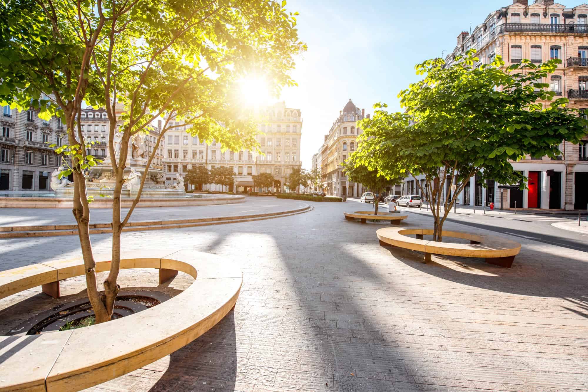 La Place des&nbsp;Jacobins&nbsp;– one of the most beautiful squares in Lyon.