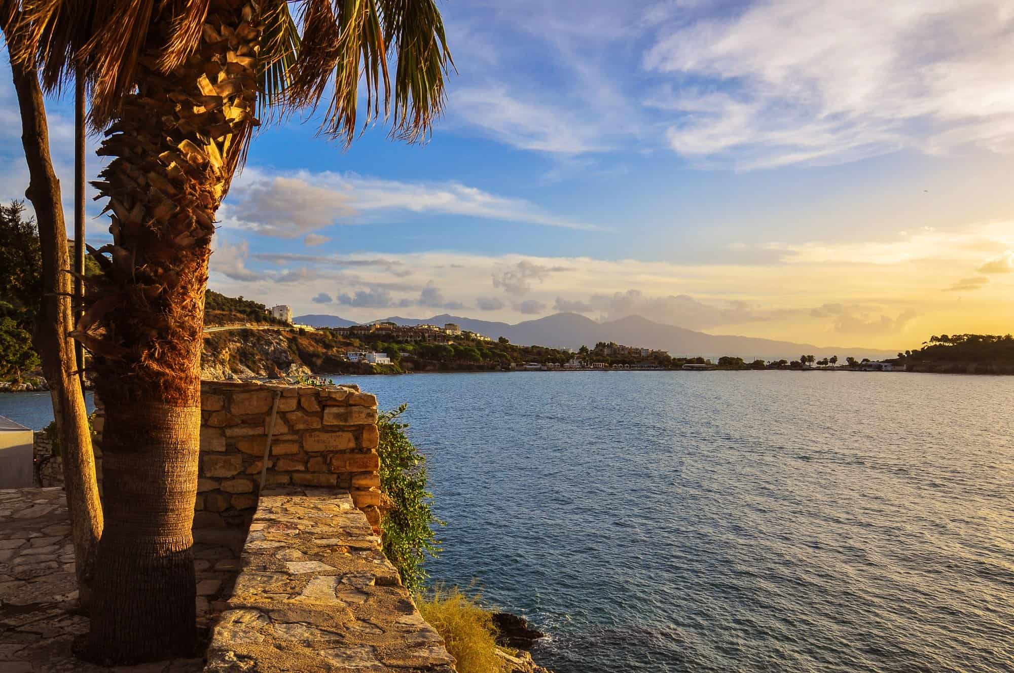 The Aegean coast in Kusadasi