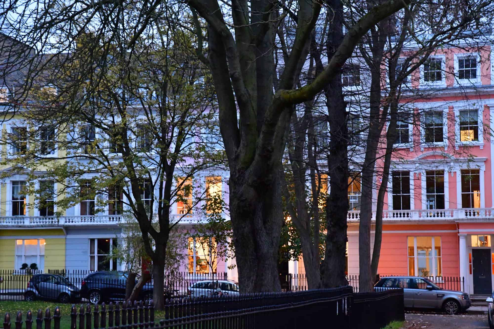 Chalcot Square in Primrose Hill in the Camden district, London