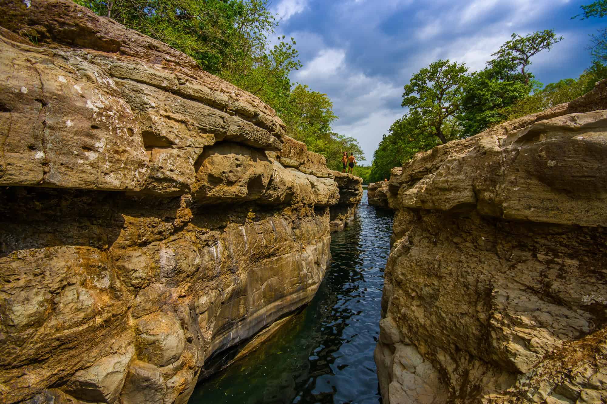 Los Cangilones de Gualaca a popular bathing place in the province of Chiriquí.