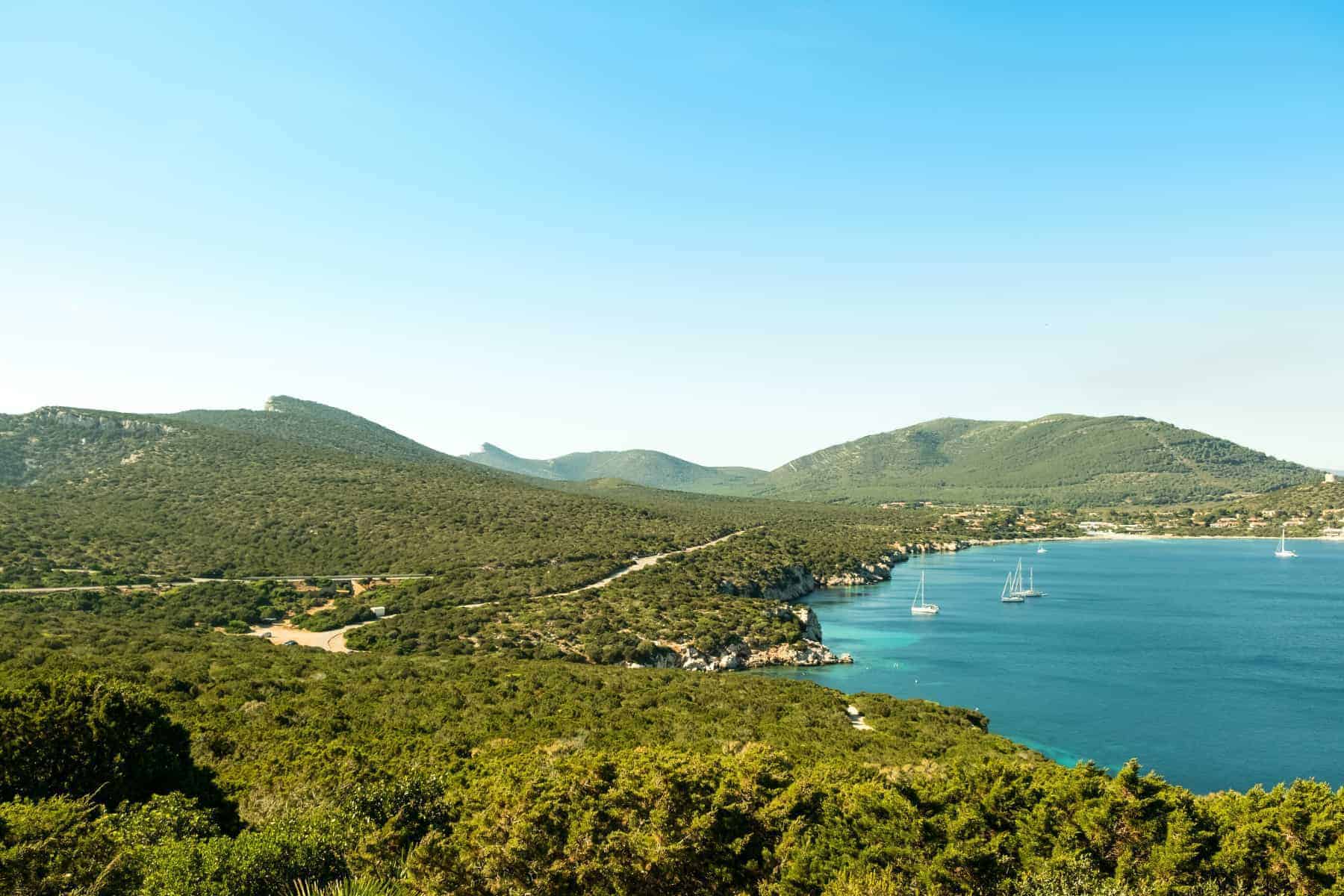 Beach of Mari Pintau, the pearl of Quartu Sant'Elena