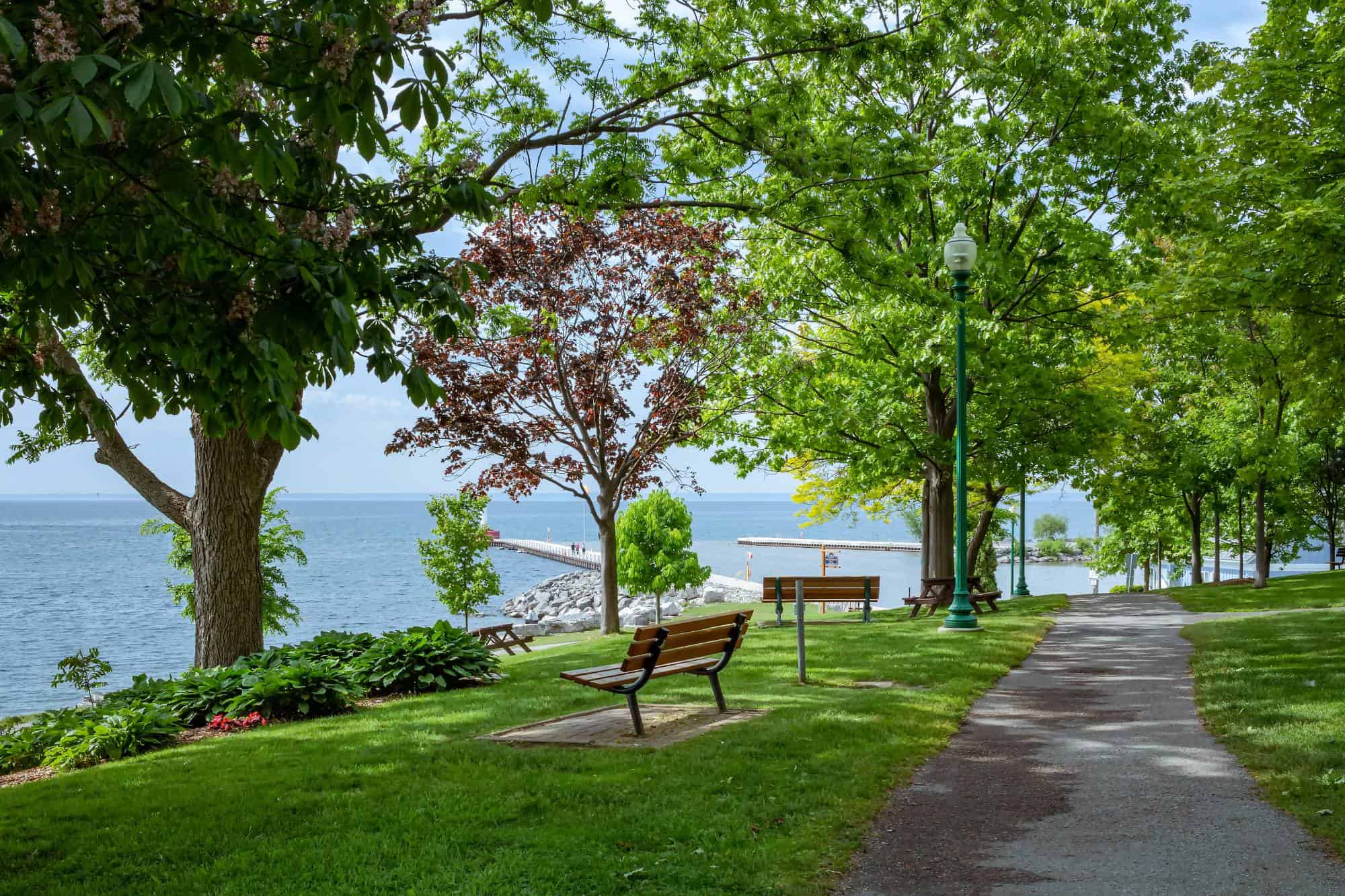 Lakeside Park in Oakville