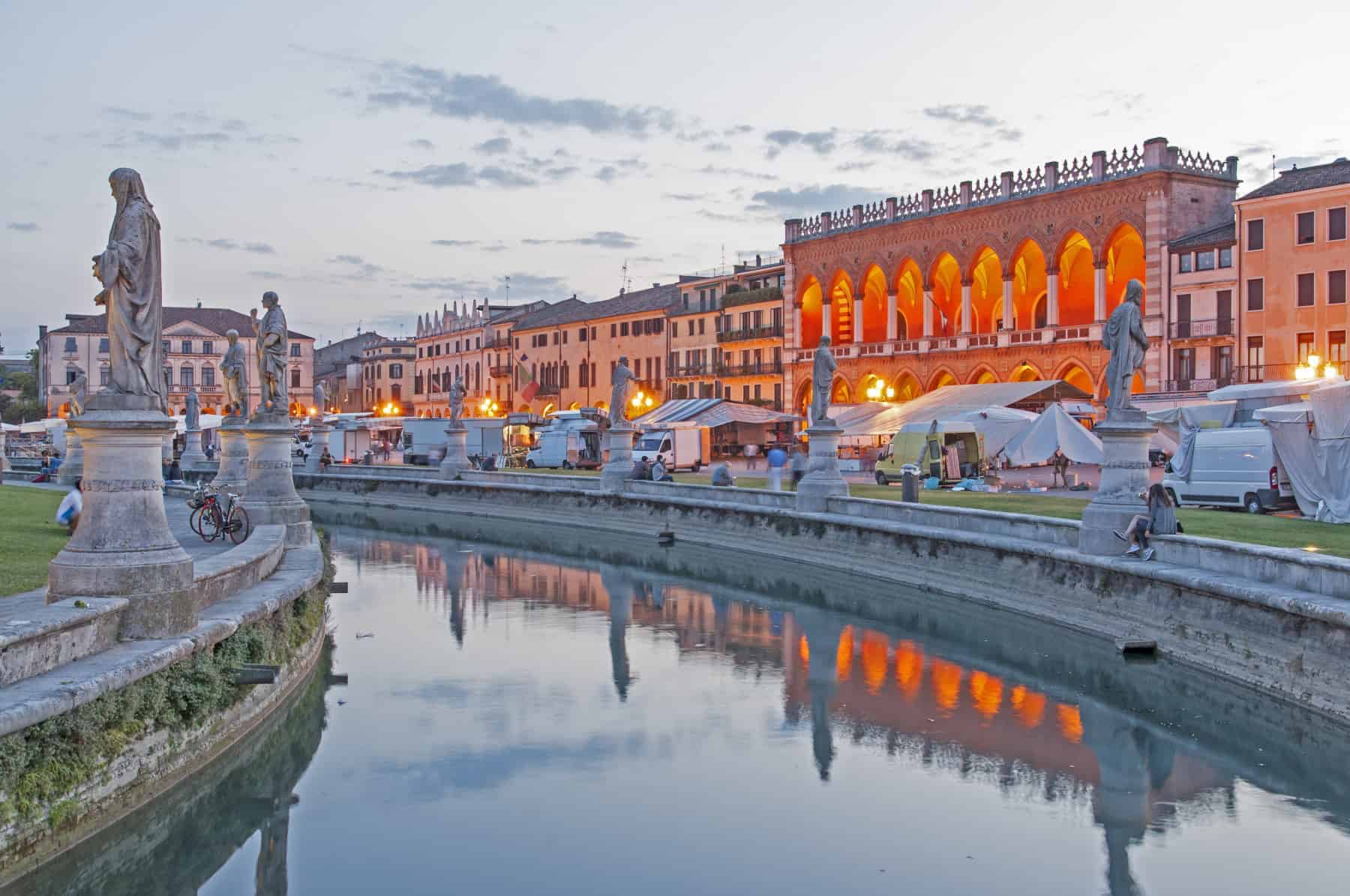 Beautiful Square Prato Della Valle in Padua