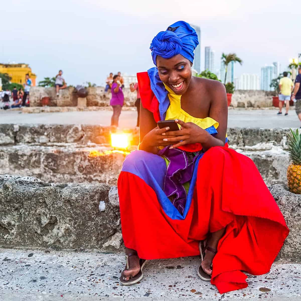 Palenquera Cartagena Columbia