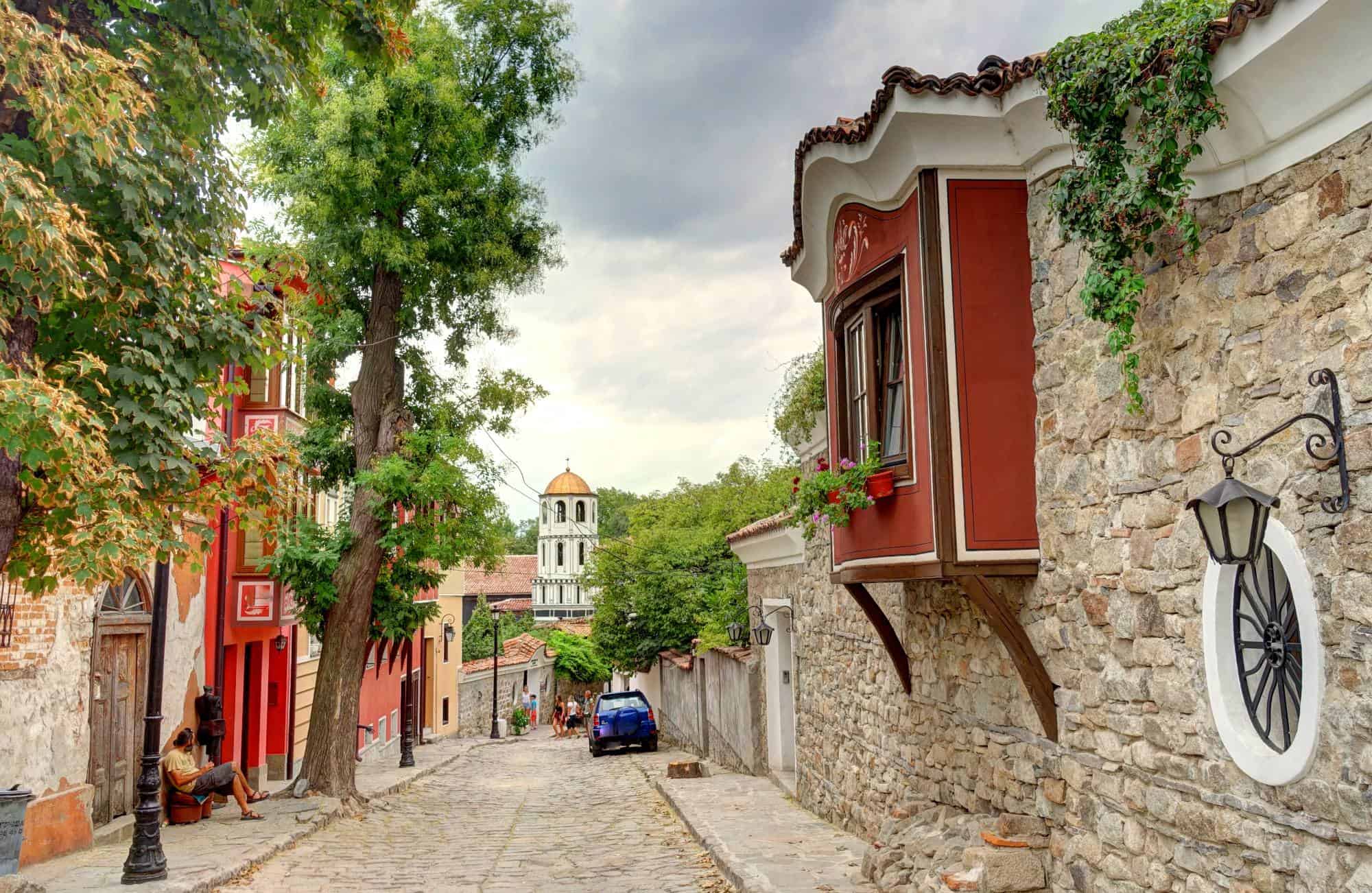 The Old Town of Plovdiv - a fascinating area lined with colourful old buildings that are now museums, galleries and guesthouses.