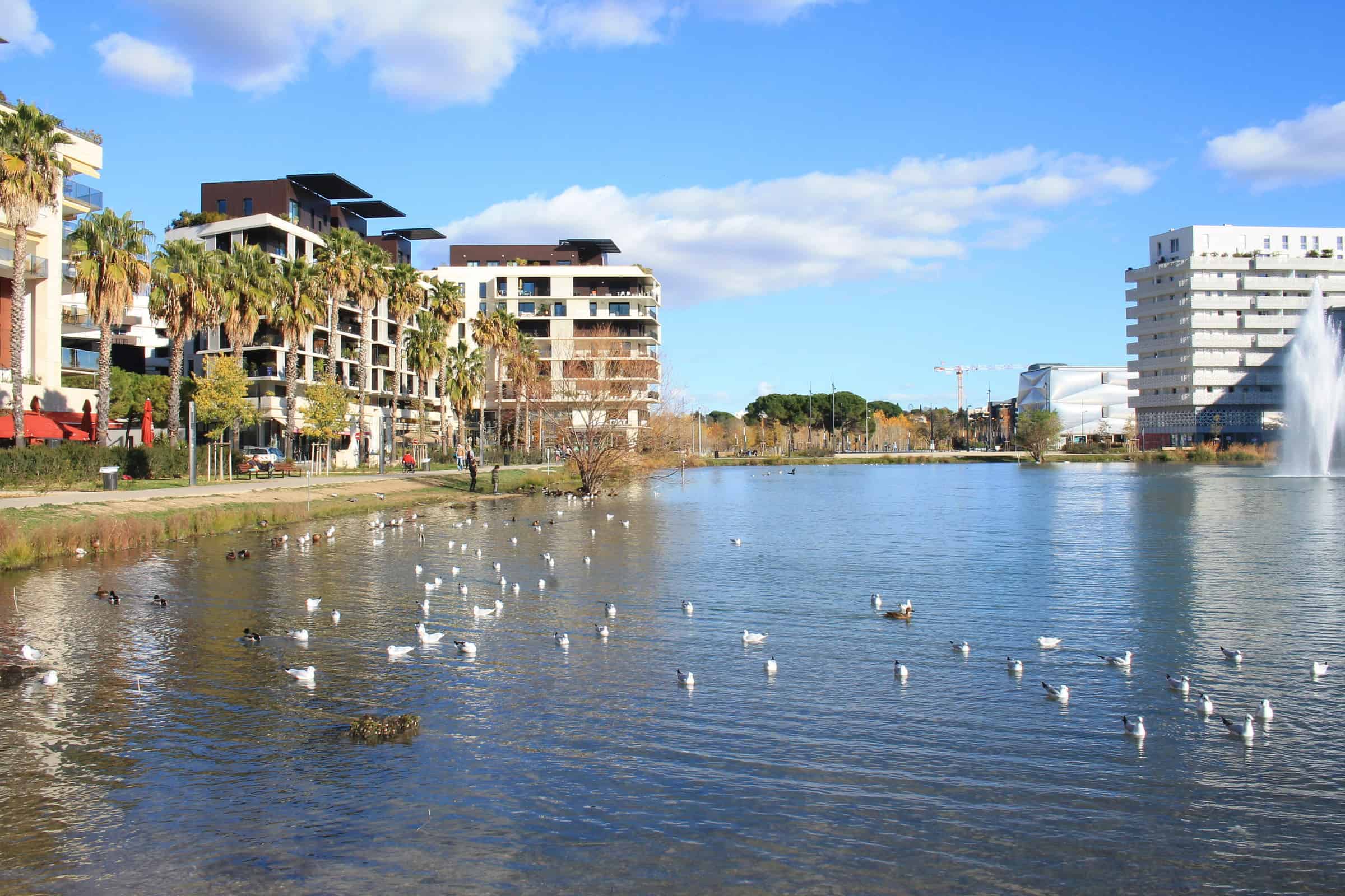 Port Marianne has a very modern feel.