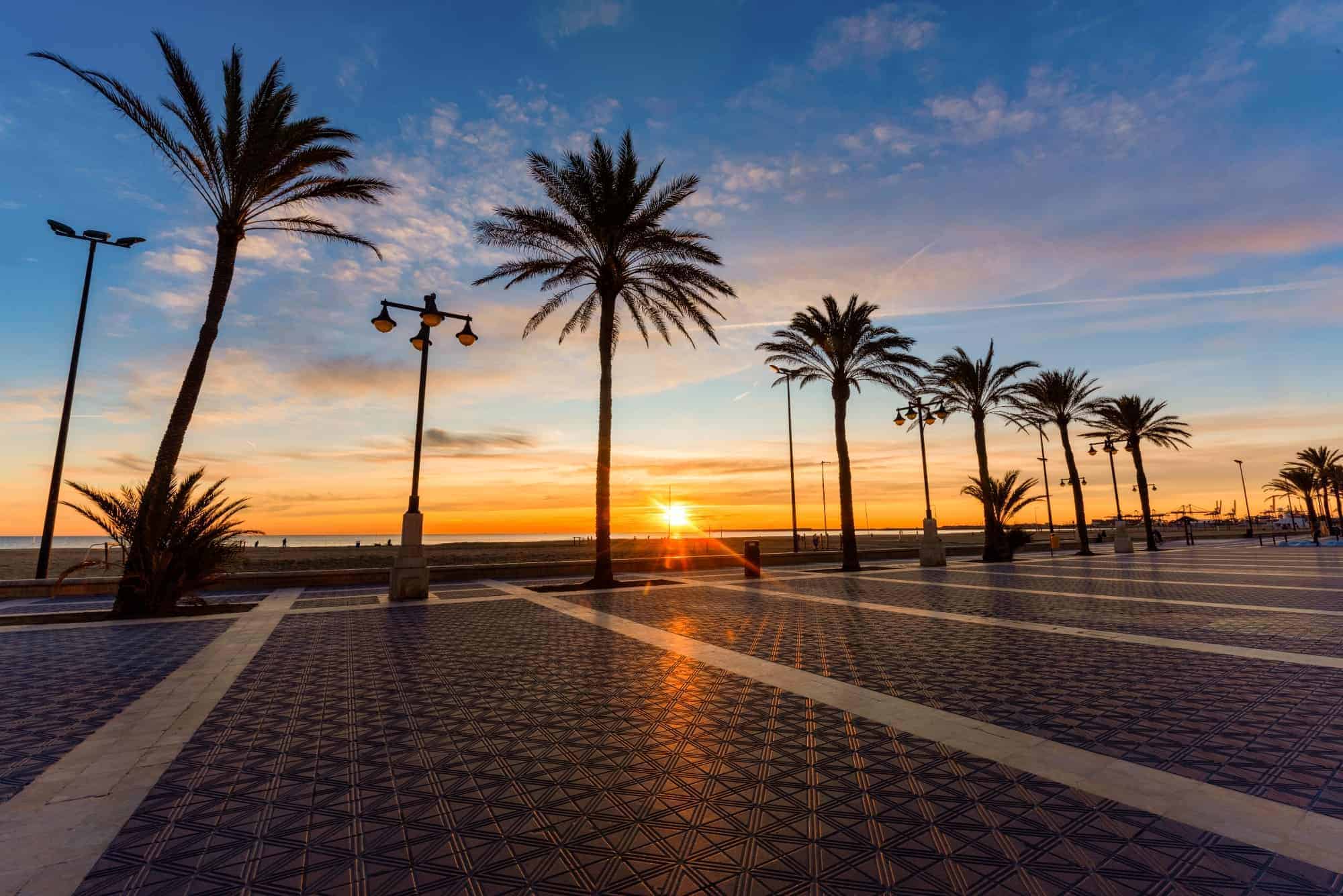 The Promenade in Valencia