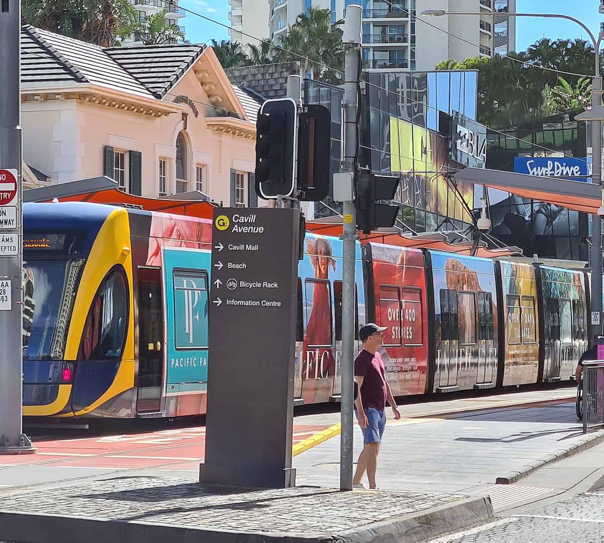 Public transport in Australia is modern and comfortable.