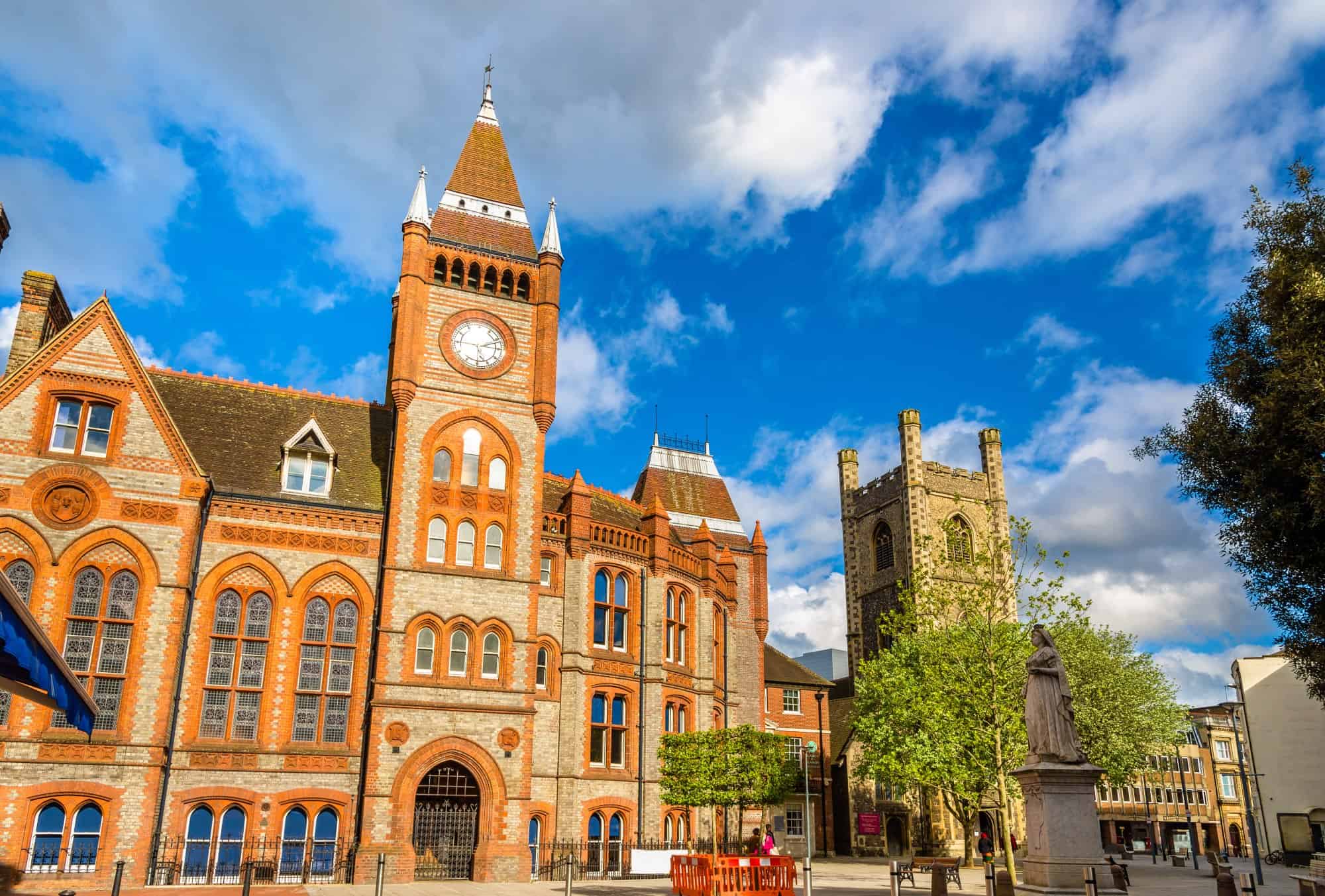 The town hall of Reading