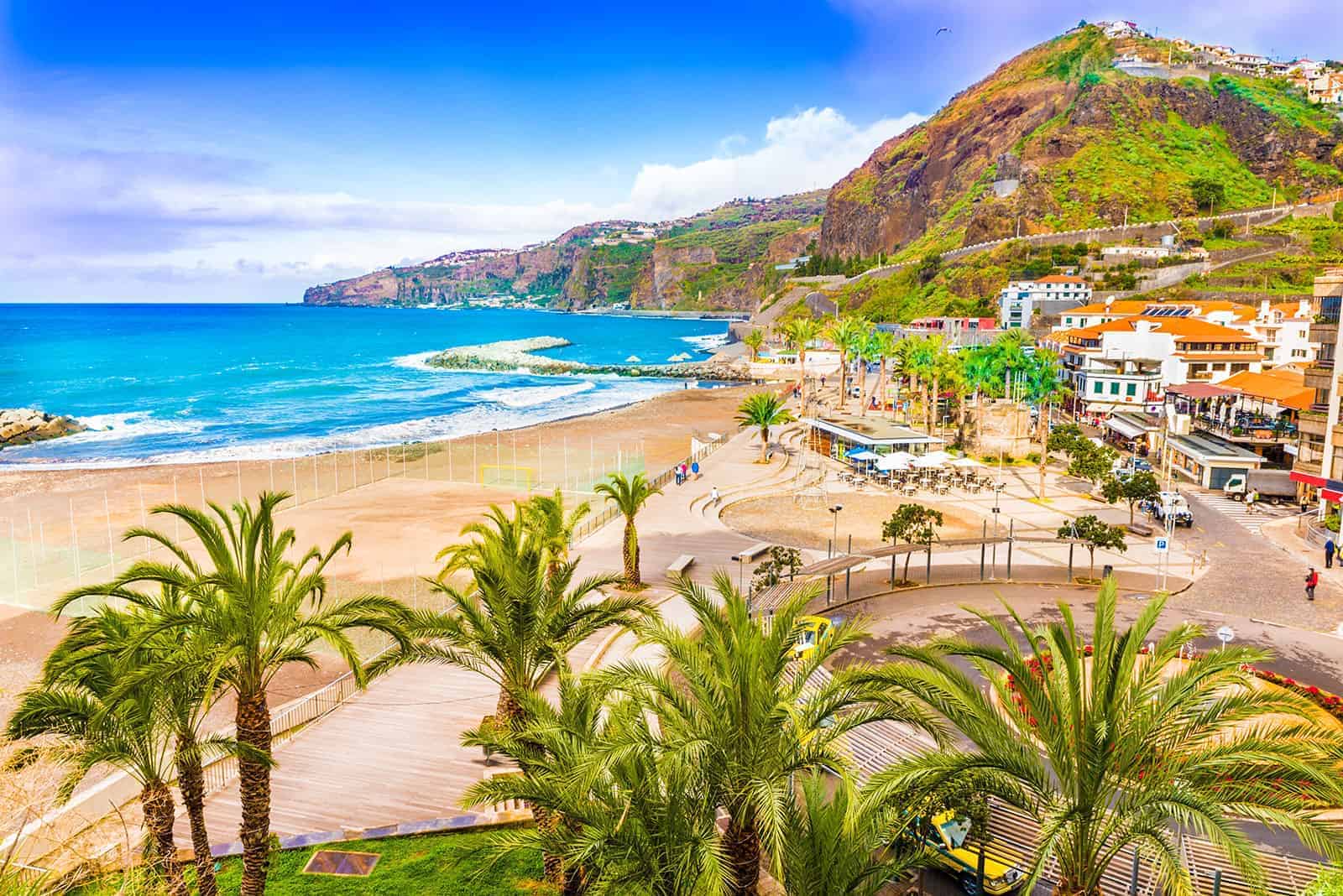 Ribeira Brava town, Madeira.